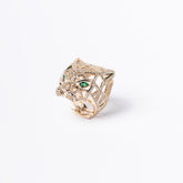 Panther Power Gold Ring